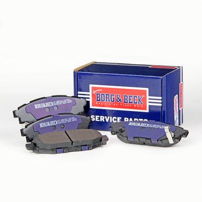 Zestaw klocków hamulcowych, hamulce tarczowe BORG & BECK BBP2004