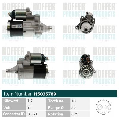 STARTER HOFFER H5035789