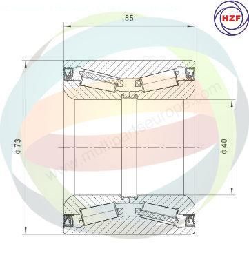 Multiparts 70-400003 Подшипник ступицы  для DAEWOO (Деу)