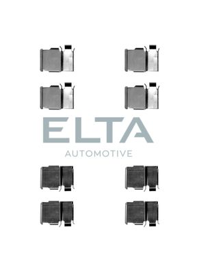 Комплектующие, колодки дискового тормоза ELTA AUTOMOTIVE EA8949 для MITSUBISHI PAJERO