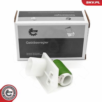 Odpor vnútorného ventilátora ESEN SKV 94SKV130