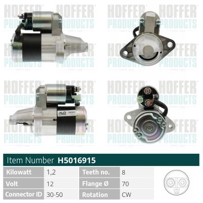Startér HOFFER H5016915