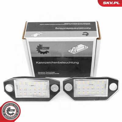 Osvětlení SPZ SKV 72SKV536