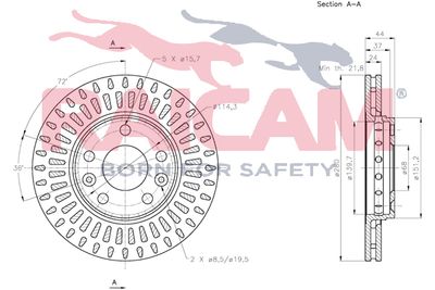 DISC FRANA RAICAM RD00704 2