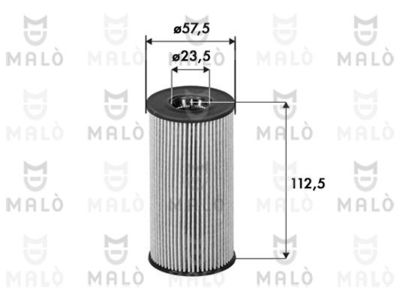 AKRON-MALÒ 1510257 Масляный фильтр  для RENAULT TALISMAN (Рено Талисман)
