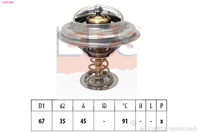 Termostat, środek chłodzący EPS 1.879.989