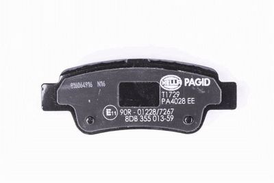 Brake Pad Set, disc brake 8DB 355 013-591