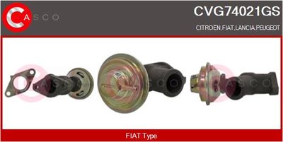 AGR-Ventil CASCO CVG74021GS
