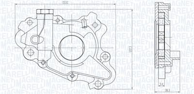 POMPA ULEI MAGNETI MARELLI 351516000117 1