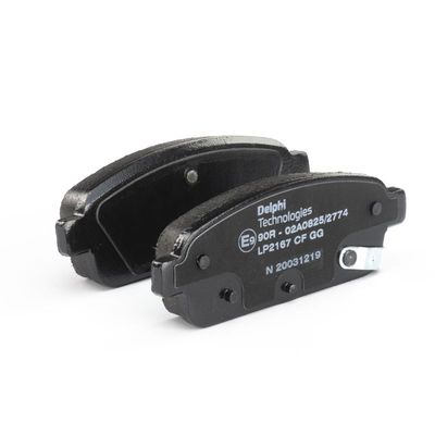 BREMSBELAGSATZ SCHEIBENBREMSE DELPHI LP2167 35