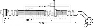 спирачен маркуч BORG & BECK BBH7022