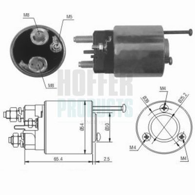 SOLENOID ELECTROMOTOR
