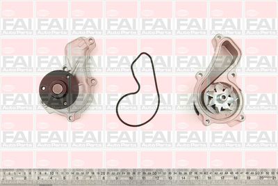 Водяной насос, охлаждение двигателя FAI AutoParts WP6465 для HONDA CROSSROAD