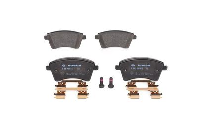 BOSCH 0 986 494 612 Комплект тормозных колодок, дисковый тормоз 