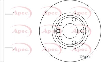 Brake Disc APEC DSK722