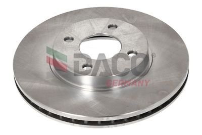 Тормозной диск DACO Germany 602608 для NISSAN NOTE