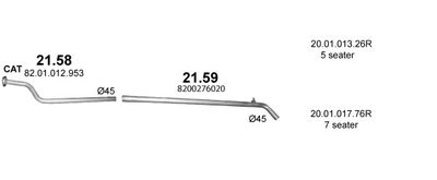 SISTEM DE ESAPAMENT POLMO POLMO01401