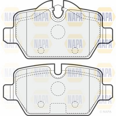 Brake Pad Set NAPA NBP1042