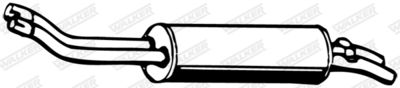 WALKER 05143 Глушник вихлопних газів для MERCEDES-BENZ (Мерседес)