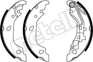 Комплект тормозных колодок METELLI 53-0080Y для ZASTAVA 10
