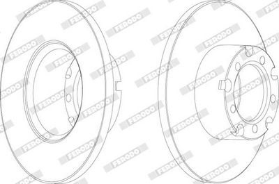 DISC FRANA FERODO FCR117A