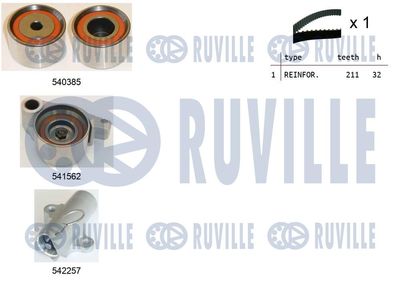 Комплект ремня ГРМ RUVILLE 550461 для LEXUS RX