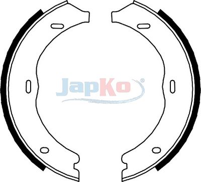 комплект спирачна челюст JAPKO