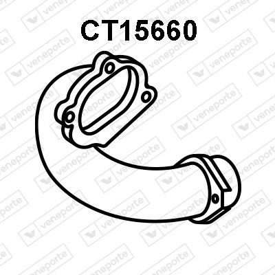 ABGASROHR VENEPORTE CT15660