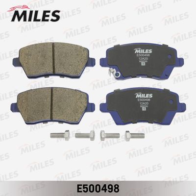 Комплект тормозных колодок, дисковый тормоз MILES E500498 для SUZUKI SWIFT