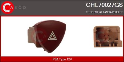 COMUTATOR LUMINI DE AVARIE CASCO CHL70027GS