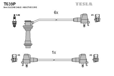 SET CABLAJ APRINDER TESLA T639P