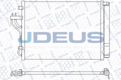 JDEUS M-7540440 Радиатор кондиционера  для KIA  (Киа Каренс)