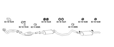 SISTEM DE ESAPAMENT HJS OP591
