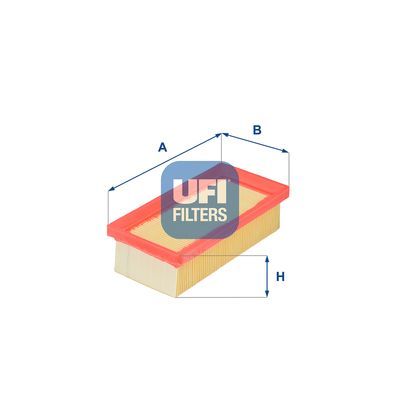 UFI 30.894.00 Воздушный фильтр  для FIAT TIPO (Фиат Типо)