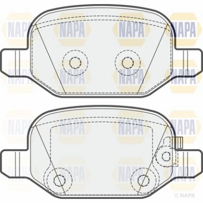 Brake Pad Set NAPA PBP7198