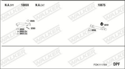 SISTEM DE ESAPAMENT WALKER FOK111764
