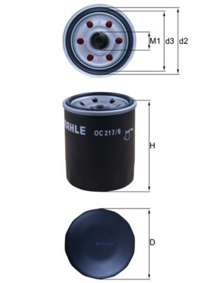 Oil Filter OC 217/6