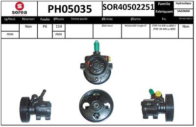 HYDRAULIKPUMPE LENKUNG SNRA PH05035