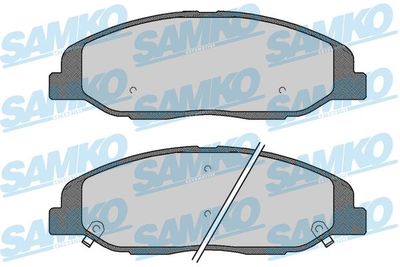 Комплект тормозных колодок, дисковый тормоз SAMKO 5SP1779 для CADILLAC CTS