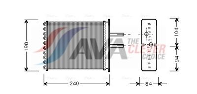 WäRMETAUSCHER INNENRAUMHEIZUNG
