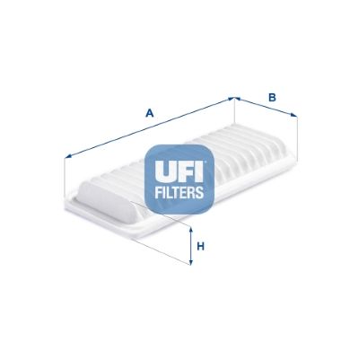 Воздушный фильтр UFI 30.B04.00 для DAIHATSU YRV