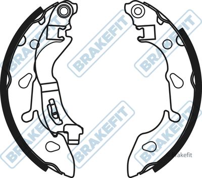 APEC Brake Shoe Set BSH1076