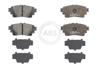 Bremsbelagsatz, Scheibenbremse