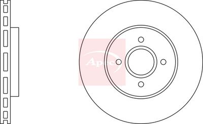 APEC Brake Disc DSK2185