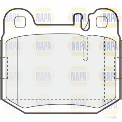 Brake Pad Set NAPA PBP7287