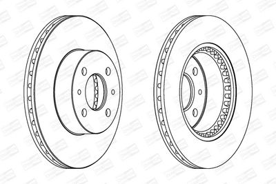 BREMSSCHEIBE CHAMPION 561592CH 1