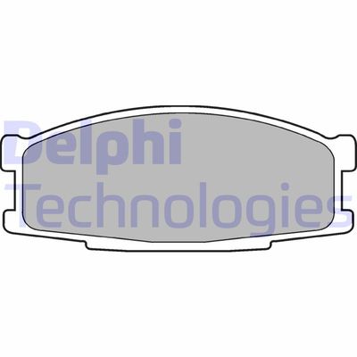 DELPHI LP981 Тормозные колодки и сигнализаторы  для DAF  (Даф 55)