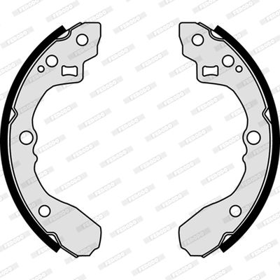 Brake Shoe Set FSB612