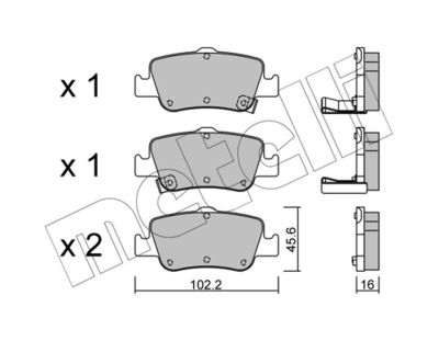 SET PLACUTE FRANA FRANA DISC