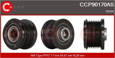 FULIE ALTERNATOR CASCO CCP90170AS